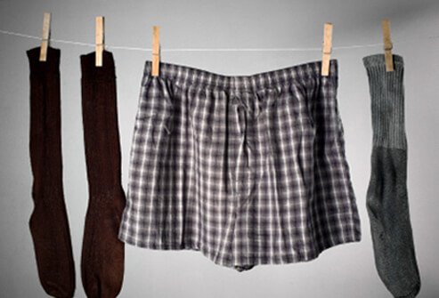 Ringworm prevention tip #4: Wear loose-fitting cotton clothing. Change your socks and underwear at least once a day.