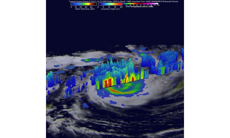 NASA spots powerful Tropical Cyclone between Vanuatu and New Caledonia