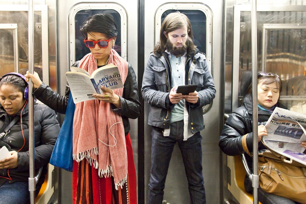 Image result for subway people